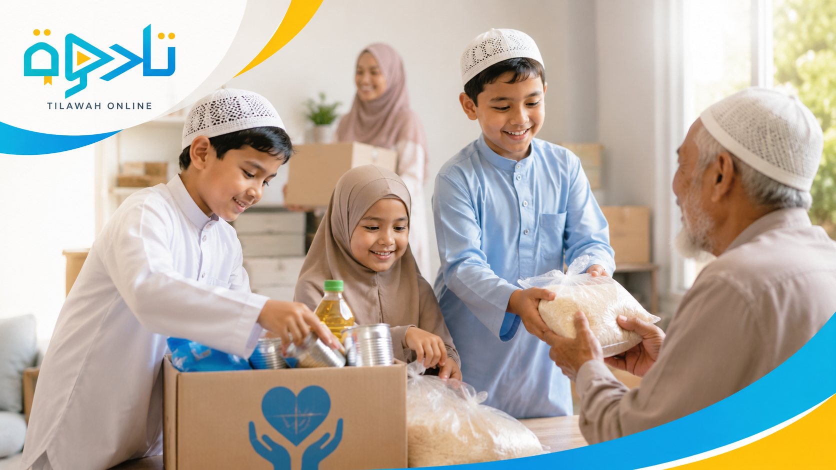 Supporting educational image for raising a child who loves learning quran at home