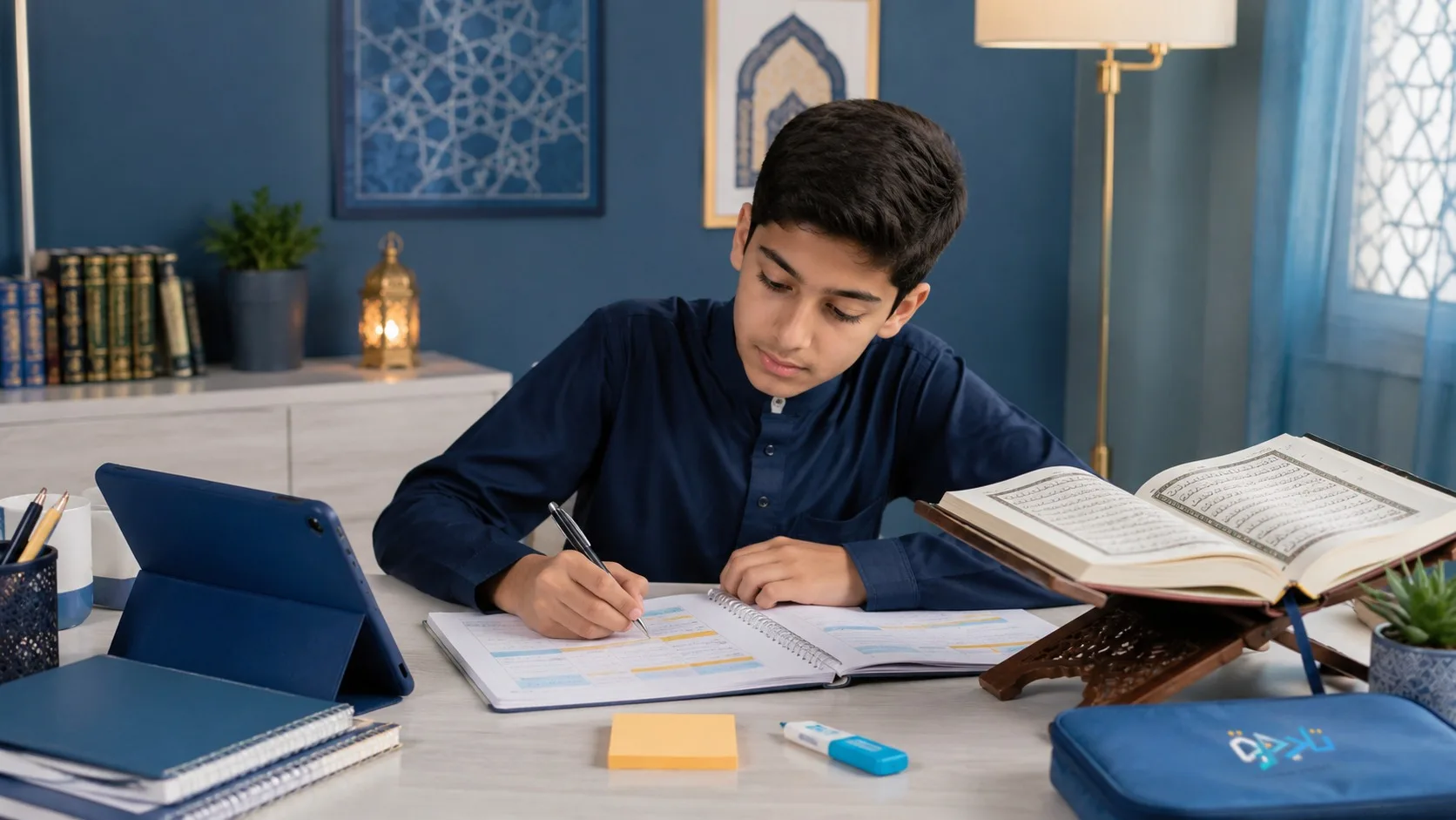 Online Learning Space for Quran Classes at Home